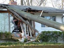 Storm Damage in Fulton county Georgia